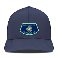 Casquette Rise Skylight Flex bleu marine pour homme des Oakland Seals de Levelwear