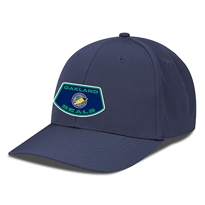 Casquette Rise Skylight Flex bleu marine pour homme des Oakland Seals de Levelwear