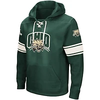 Sweat à capuche lacets Colosseum Green Ohio Bobcats 2.0 pour hommes