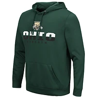 Men's Colosseum Green Ohio Bobcats Lantern Pullover Hoodie