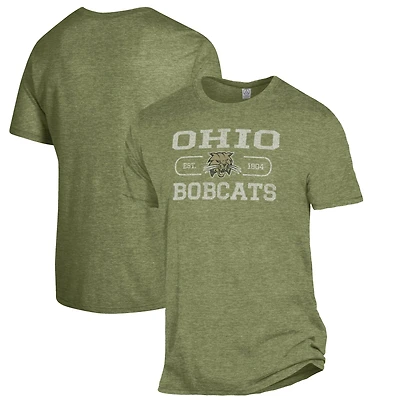 T-shirt « The Keeper » pour homme, couleur olive chiné, des Bobcats de l'Ohio