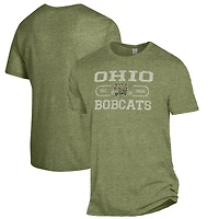 T-shirt « The Keeper » pour homme, couleur olive chiné, des Bobcats de l'Ohio