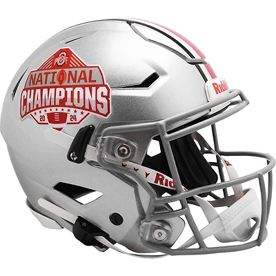  Ohio State Buckeyes Riddell 2024 College Football Playoff Champions Speed Flex Authentic Helmet  