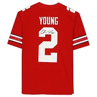 Chase Young Ohio State Buckeyes Autographed Scarlet Nike Game Jersey