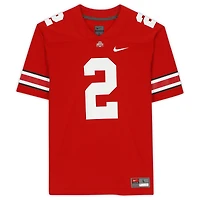 Chase Young Ohio State Buckeyes Autographed Scarlet Nike Game Jersey