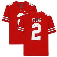 Chase Young Ohio State Buckeyes Autographed Scarlet Nike Game Jersey