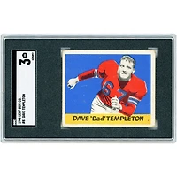 Dave Templeton Ohio State Buckeyes 1948 Leaf Gum Co. #87 SGC Authenticated 3 Card