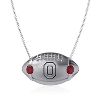 Dayna Designs Collier de football Ohio State Buckeyes