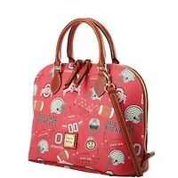 Dooney & Bourke Ohio State Buckeyes Game Day Zip Zip Satchel