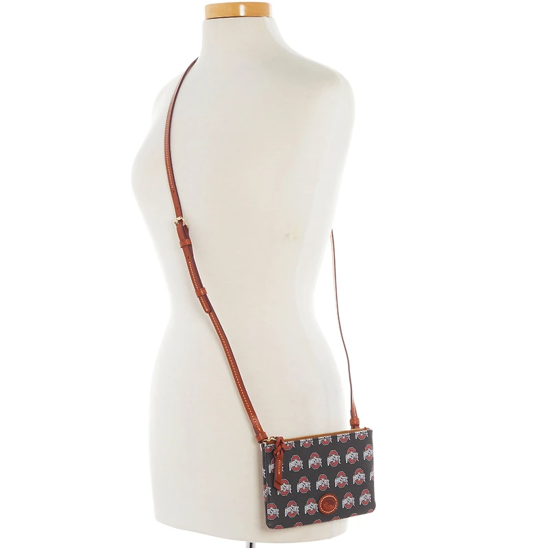 Dooney & Bourke  Ohio State Buckeyes Top Zip Crossbody Bag