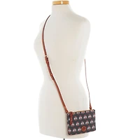 Sac bandoulière zippé Dooney & Bourke Ohio State Buckeyes