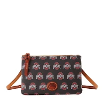 Sac bandoulière zippé Dooney & Bourke Ohio State Buckeyes