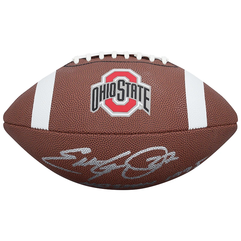 Eddie George Ohio State Buckeyes Autographed Nike Replica Football with "1995 Heisman" Inscription
