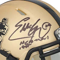 Eddie George Ohio State Buckeyes Autographed Riddell Heisman Gold Speed Mini Helmet with "1995 Heisman" Inscription