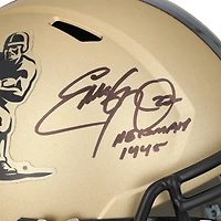 Eddie George Ohio State Buckeyes Autographed Riddell Heisman Gold Speed Replica Helmet with "1995 Heisman" Inscription