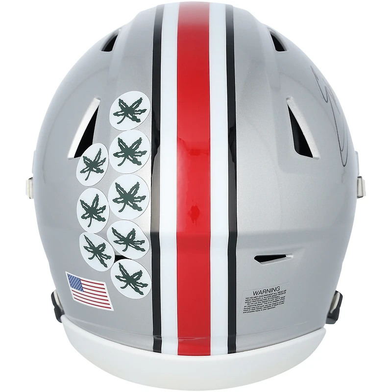 Eddie George Ohio State Buckeyes Autographed Riddell Speed Flex Mini Helmet with "Heisman 1995" Inscription