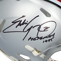 Eddie George Ohio State Buckeyes Autographed Riddell Speed Mini Helmet with "Heisman 1995" Inscription