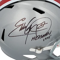 Eddie George Ohio State Buckeyes Autographed Riddell Speed Replica Helmet with "1995 Heisman" Inscription