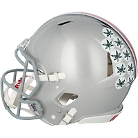 Emeka Egbuka Ohio State Buckeyes Autographed 2024 College Football Playoff National Champions Logo Riddell Speed Authentic Helmet with "24 CFP Champs" Inscription 