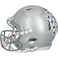 Emeka Egbuka Ohio State Buckeyes Autographed 2024 College Football Playoff National Champions Logo Riddell Speed Authentic Helmet with Multiple Inscriptions