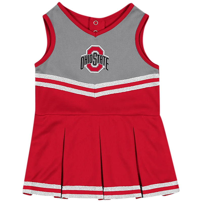 Robe de joie pour fille Colosseum Scarlet Ohio State Buckeyes Time For Recess