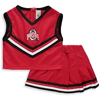 Ensemble deux pièces pour filles Scarlet Ohio State Buckeyes