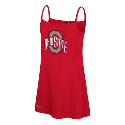 Girls Youth Colosseum  Scarlet Ohio State Buckeyes Brook Tank Dress