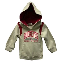 Infant Wes & Willy Ohio State Buckeyes Colorblock Pullover Hoodie and Sweatpants Set