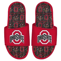 ISlide Ohio State Buckeyes Sandales à glissière en gel motif d'équipe