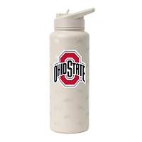 Logo Brands Ohio State Buckeyes 34oz. Sand Ghost Quencher Bottle