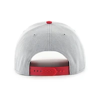 Men's '47  Gray Ohio State Buckeyes Local State Midfield Adjustable Hat