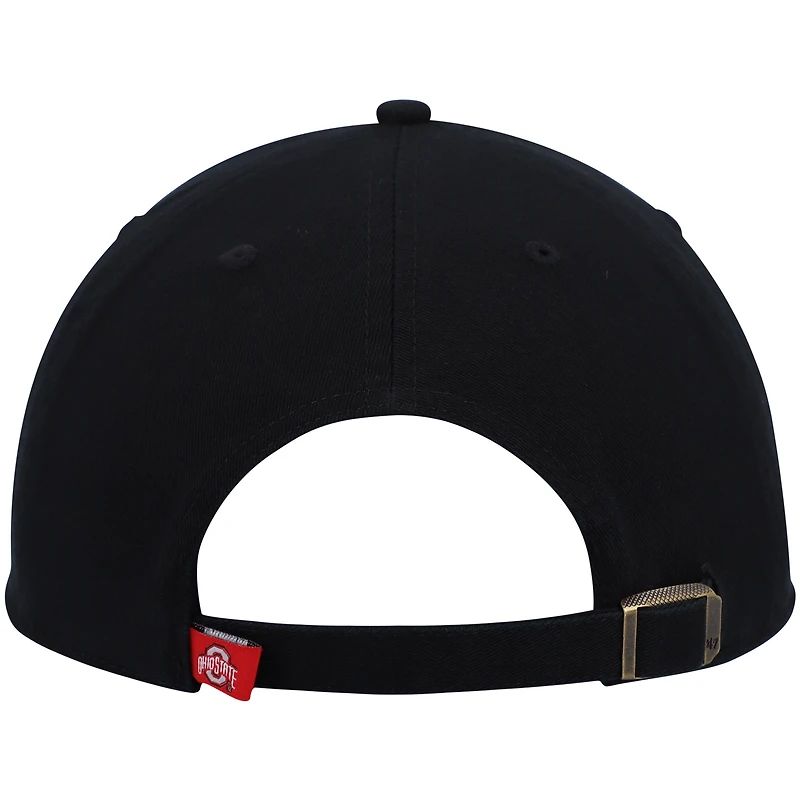 Casquette ajustable noire « 47 » pour homme, Ohio State Buckeyes Clean Up