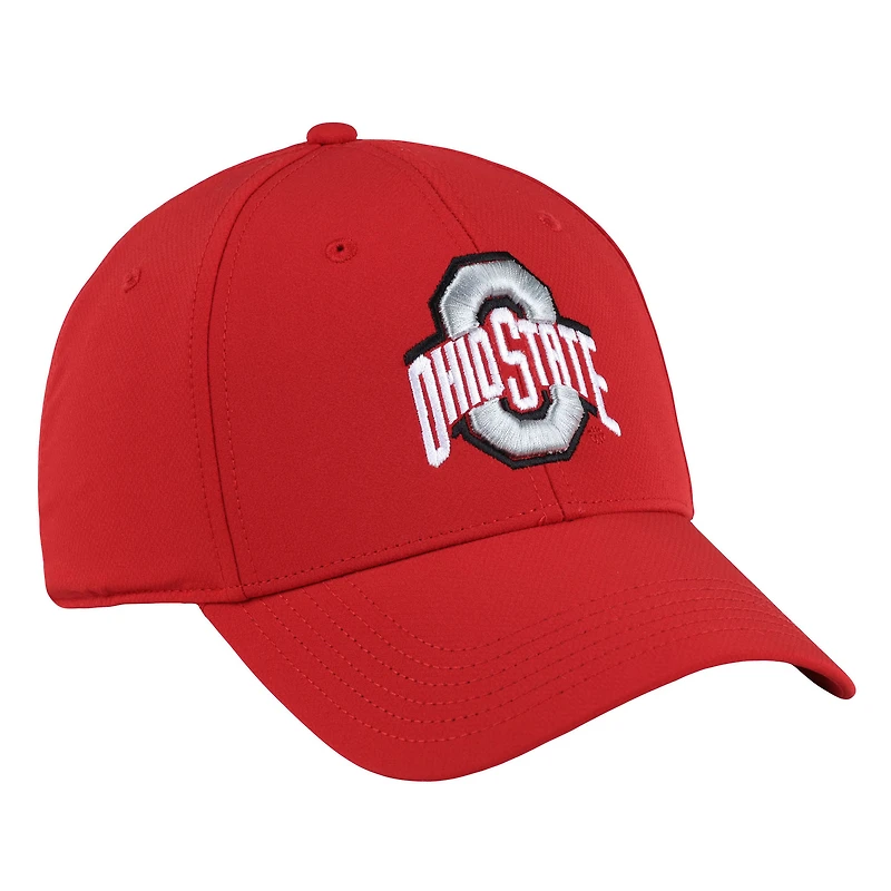 Men's Ahead  Scarlet Ohio State Buckeyes Stratus Adjustable Hat