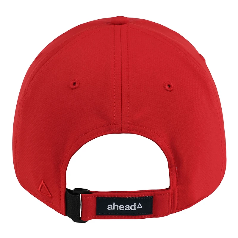 Men's Ahead  Scarlet Ohio State Buckeyes Stratus Adjustable Hat