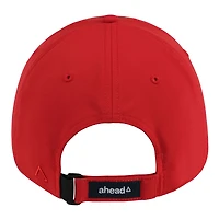 Men's Ahead  Scarlet Ohio State Buckeyes Stratus Adjustable Hat