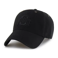 Casquette ajustable Carhartt x '47 noire Ohio State Buckeyes Clean Up pour homme