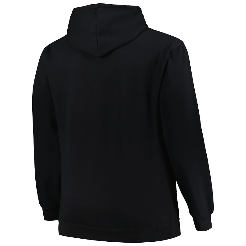 Sweat à capuche Powerblend avec Logo Big & Tall Arch Over Ohio State Buckeyes Champion noir pour homme