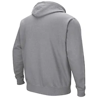 Men's Colosseum  Gray Ohio State Buckeyes Double Arch Pullover Hoodie