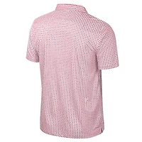 Men's Colosseum Scarlet Ohio State Buckeyes Big & Tall Marty Rival Polo
