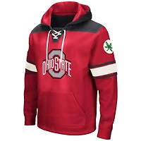 Sweat à capuche lacets 2.0 Colosseum Scarlet Ohio State Buckeyes pour homme