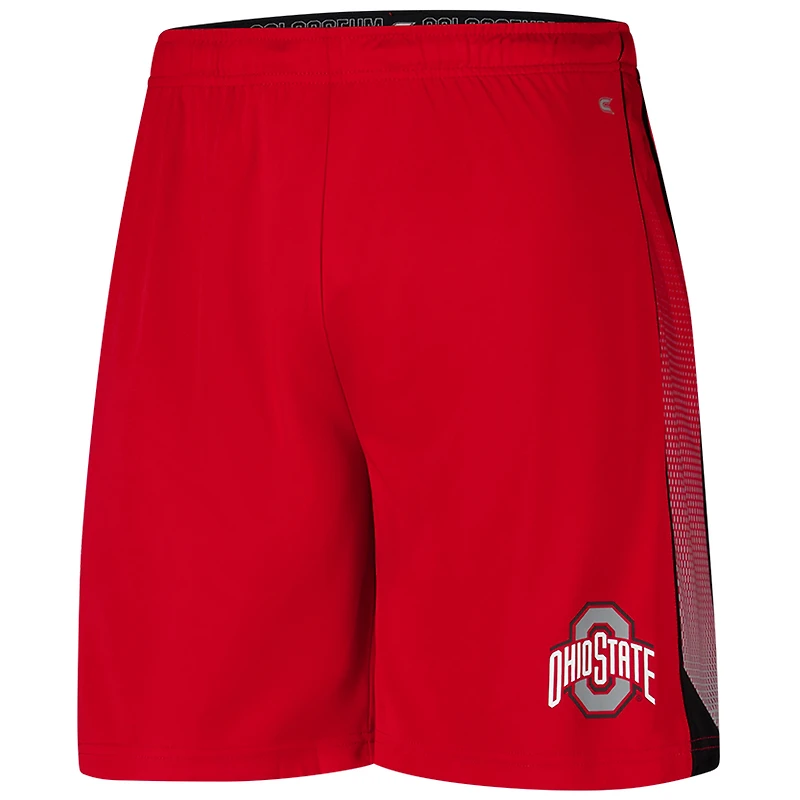 Short en ligne Colosseum Scarlet Ohio State Buckeyes pour hommes