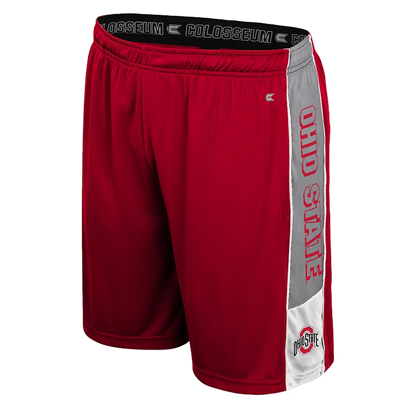 Short Quantum pour homme Colosseum Scarlet Ohio State Buckeyes