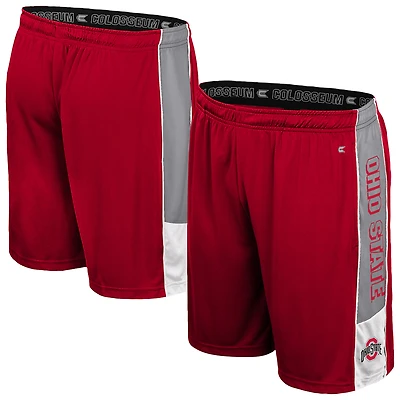 Short Quantum pour homme Colosseum Scarlet Ohio State Buckeyes