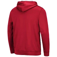 Pull à capuche Colosseum Scarlet Ohio State Buckeyes Resistance pour hommes