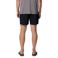 Men's Columbia Black Ohio State Buckeyes PFG Terminal Roamer™ Omni-Shade™ Stretch Shorts