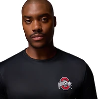 T-shirt à manches longues Columbia noir pour homme, Ohio State Buckeyes PHG Terminal Shot 3-Hit