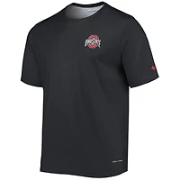 T-shirt noir Columbia Ohio State Buckeyes Terminal Tackle Omni-Shade pour homme