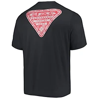T-shirt noir Columbia Ohio State Buckeyes Terminal Tackle Omni-Shade pour homme