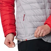 Veste zippée isolante Omni-Heat Infinity Double Blitz pour homme de Columbia Ohio State Buckeyes Gris