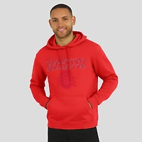 Men's Darius Rucker Collection by Fanatics  Scarlet Ohio State Buckeyes Faded Hoodie